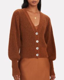 Ella Jewel Button Cardigan at Intermix