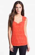 Ella Moss Scalloped lace top at Nordstrom