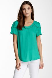 Ella Moss circle trim short sleeve tee at Nordstrom Rack