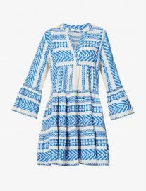 Ella embroidered cotton mini dress at Selfridges