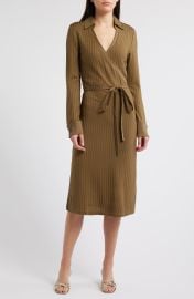 Ellarie Rib Long Sleeve Dress at Nordstrom