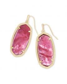 Elle Drop Earrings in Berry Illusion at Kendra Scott 