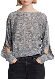 Elle Slit-Sleeve Sweater at Bloomingdales