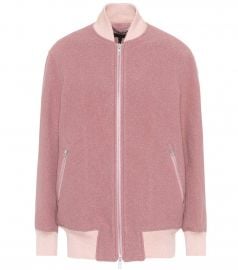 Elle wool bomber jacket at Mytheresa