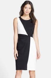 Ellen Tracy Colorblock Sheath Dress at Nordstrom