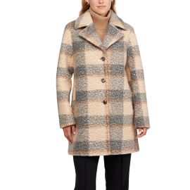 Ellen Tracy Plaid Boucl Coat at Kohls