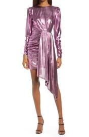 Elliatt Avalee Metallic Long Sleeve Cocktail Dress at Nordstrom Rack