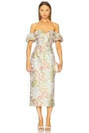 Elliatt Calaantha Midi Dress In Multi at Revolve