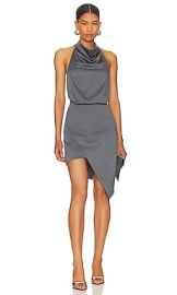 Elliatt Camo Dress In Charcoal at Revolve