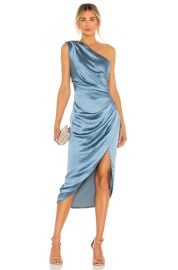 Elliatt Cassini Dress in Blue at Revolve