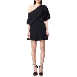 Elliatt Vigo One-Shoulder Belted Minidress at Nordstrom