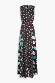 Elliot Floral Print Cotton Blend Poplin Maxi Dress at The Outnet