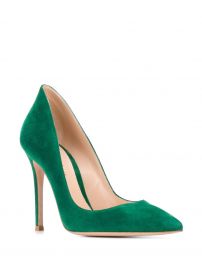 Ellipsis Pointed Pumps by Gianvito Rossi at Farfetch