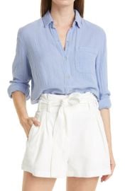 Ellis Cotton Shirt in Aegean by Rails at Nordstrom