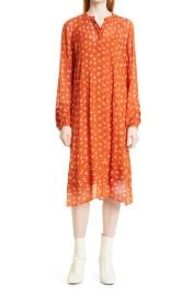 Elma Long Sleeve Shirtdress by Samsoe Samsoe at Nordstrom