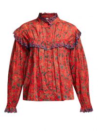 Elmira floral-print cotton blouse by Isabel Marant Etoile at Matches