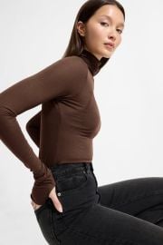 Eloise Sheer Turtleneck at Marcella NYC