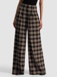 Eloise Wide Leg Pant In Blackmulti Alice Olivia at Alice + Olivia