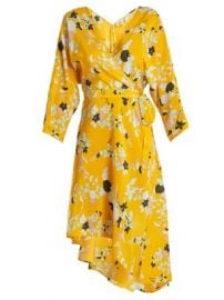 Eloise silk wrap dress at Matches