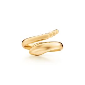 Elsa Peretti Snake ring in 18k gold Tiffany Co at Tiffany