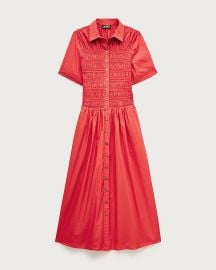 Elsie Shirt-dress In Striped Cotton Poplin For Women JCrew at J. Crew