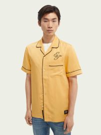 Elvis short-sleeved shirt  Shirts ss  Men Clothing at Scotch  Soda at Scotch & Soda