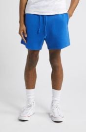 Elwood Core Organic Cotton Brushed Terry Sweat Shorts at Nordstrom