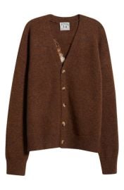 Elwood Mitford Hound V-Neck Graphic Cardigan at Nordstrom