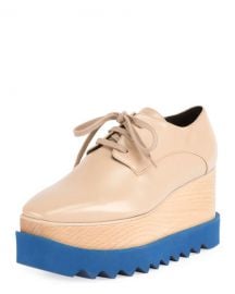 Elyse Platform Brouges by Stella McCartney at Bergdorf Goodman