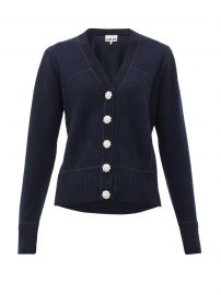 Embellished Cashmere Cardigan by Ganni at Matches