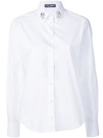 Embellished Collar Shirt by Dolce & Gabbana at Farfetch