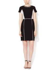 Embellished Colorblock Dress at Gilt