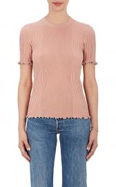 Embellished Cotton Rib-Knit Top by Alexander Wang at Barneys