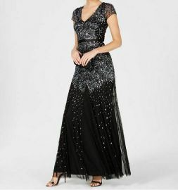 Embellished Gown by Adrianna Papell at Adriana Papell