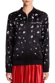 Embellished Silk Bomber at Nordstrom Rack