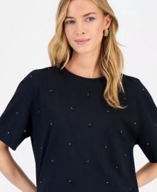 Embellished T-Shirt at Macys