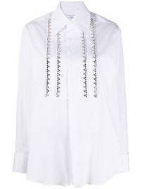 Embellished Trim Blouse by Area at Farfetch