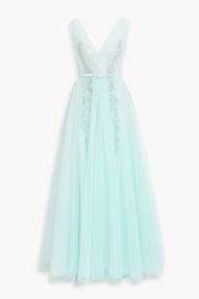 Embellished Tulle Gown at The Outnet