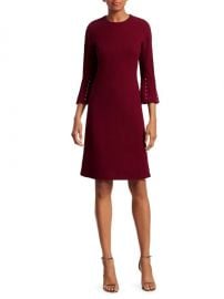 Embellished Wool-Blend Tunic Dress at Saks Fifth Avenue