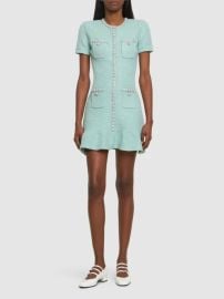 Embellished knit mini dress - Self-portrait - Women Luisaviaroma at Luisaviaroma