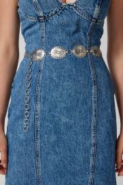 Embossed Chain Belt at Urban Outfitters