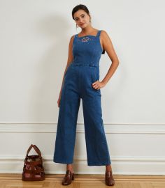 Embroidered Brenda Jumpsuit Loup at Loup