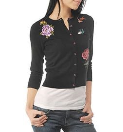 Embroidered Cardigan at Lucky Brand