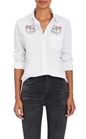 Embroidered Cotton Shirt at Barneys