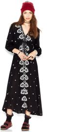 Embroidered Fable Dress by Free People at Free People