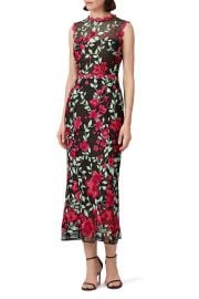 Embroidered Lace Sheath by Marchesa Notte Rent the Runway at Rent the Runway