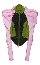 Embroidered Silk Bustier Jacket by Dsquared2  at Moda Operandi