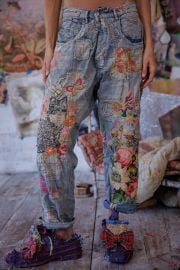 Embroidered Toby Miner Denims Magnolia Pearl Clothing at Magnolia Pearl