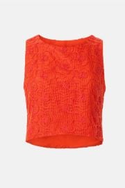 Embroidered Top by Laundry by Shelli Segal Rent the Runway at Rent the Runway