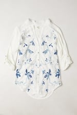 Embroidered Willa Top at Anthropologie